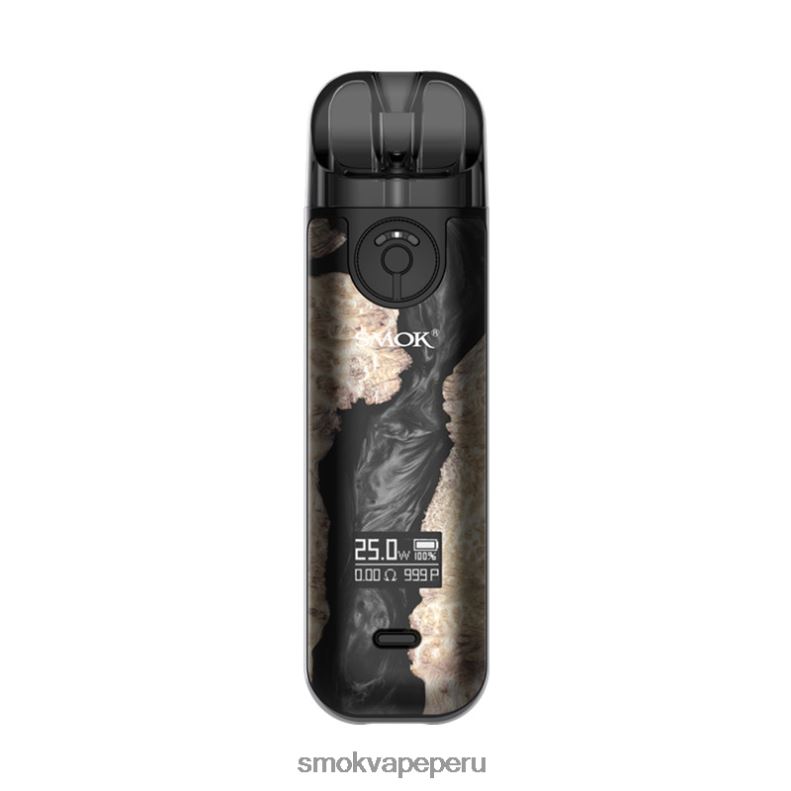 SMOK Vape Precio Peru - SMOK NOVO 4 equipos madera estabilizadora negra DP06DR228