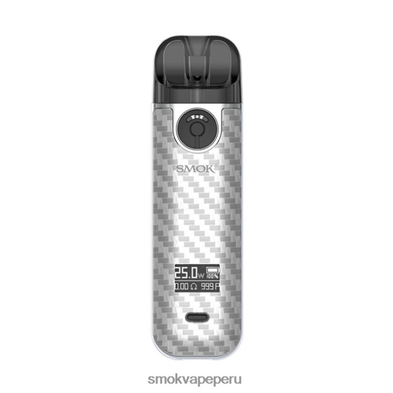 Vaporizador SMOK Precio - SMOK NOVO 4 equipos fibra de carbono plateada DP06DR236