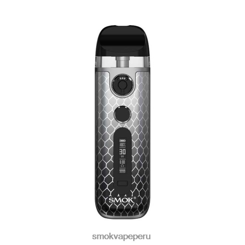 Vaper SMOK Precio Perú - SMOK Novo 5 equipos cobra negra plateada DP06DR7