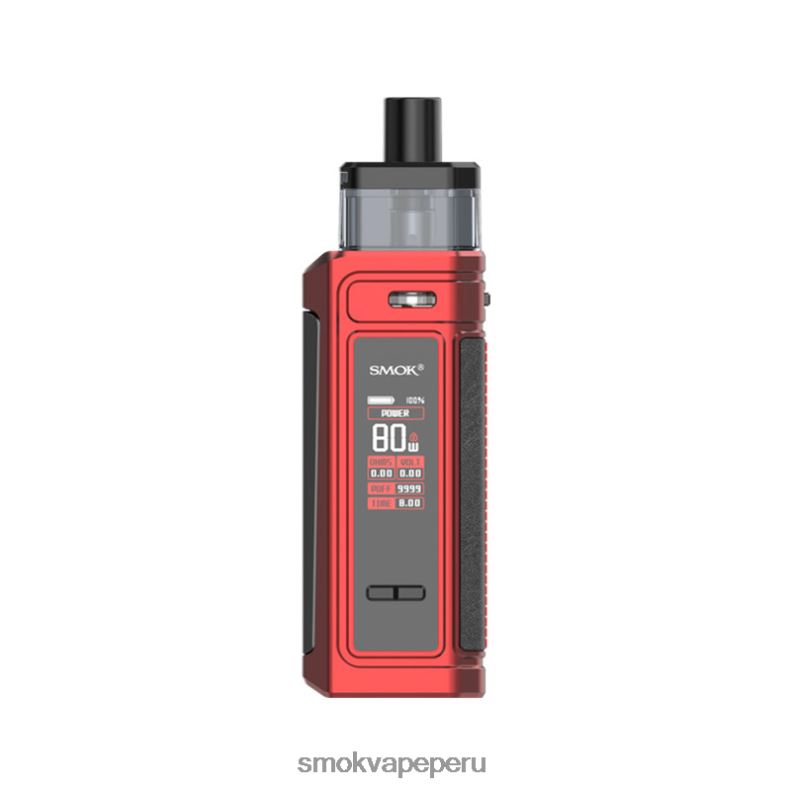 Vaper SMOK Precio Perú - SMOK G-Priv kit de cápsulas rojo mate DP06DR187